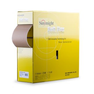 SUNMIGHT Шлифовальная бумага P150 GOLD Soft Flex, 114мм*25м