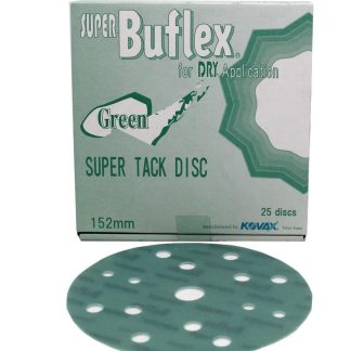 KOVAX Круг Super Buflex DRU Green на липучке 15 отв K-2000 152мм