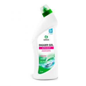 GraSS Щелочное средство для прочистки канал.труб “DIGGER GEL” 750 мл
