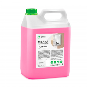 GraSS Мыло жидкое крем-мыло Milana FRUIT BUBBLES канистра 5кг.